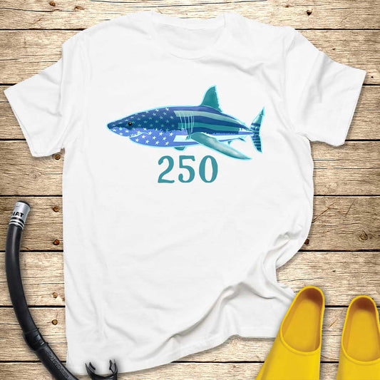 USA 250 Shark T-Shirt