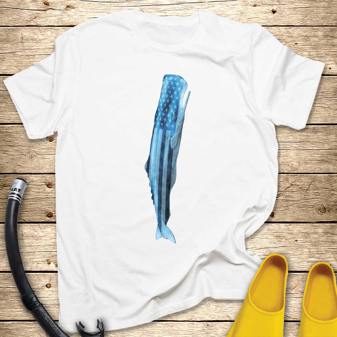 USA Whale T-Shirt