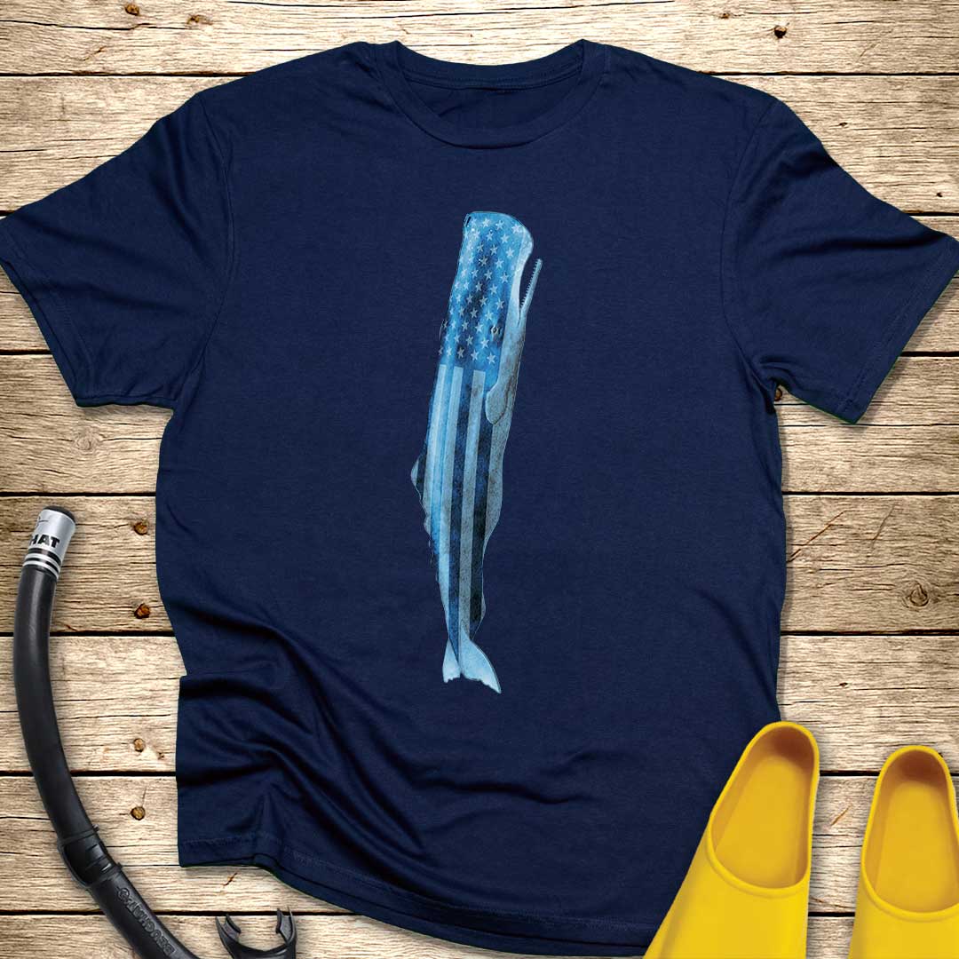 USA Whale T-Shirt