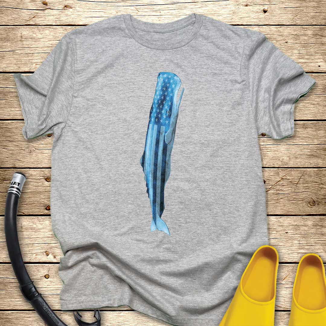 USA Whale T-Shirt
