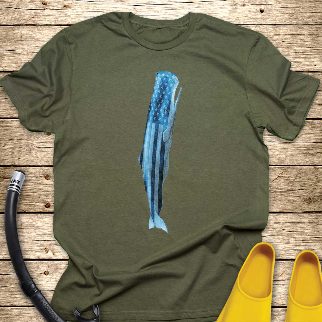 USA Whale T-Shirt