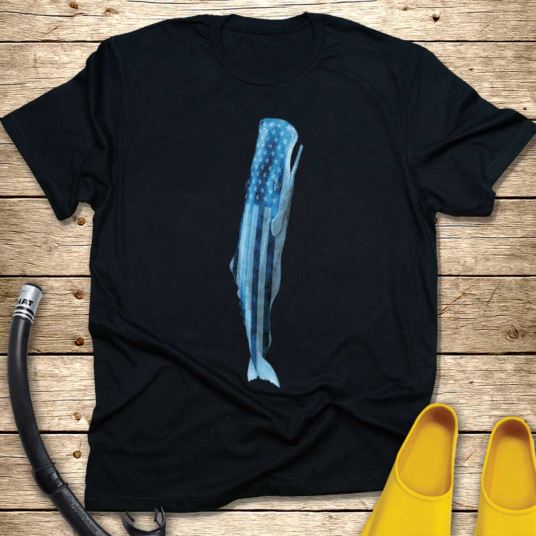 USA Whale T-Shirt