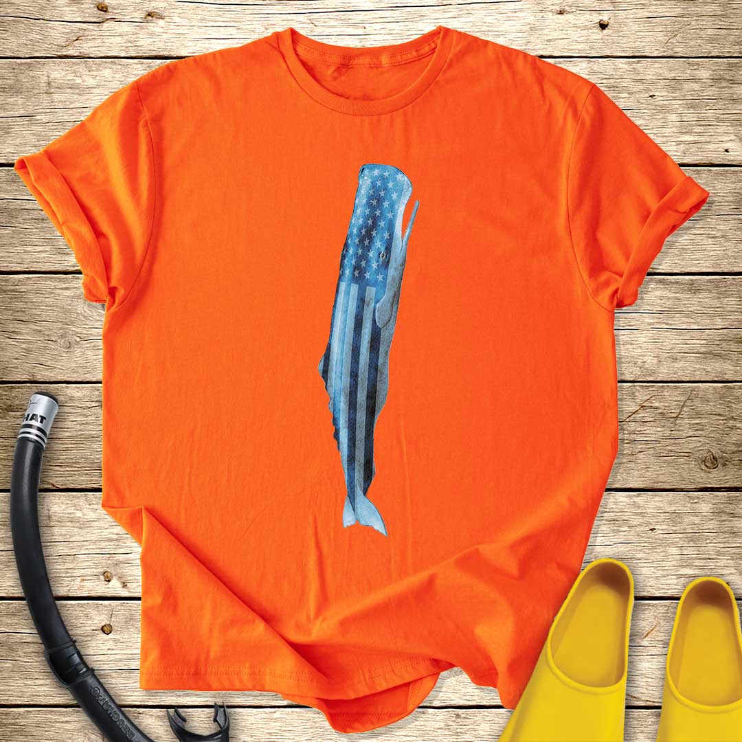 USA Whale T-Shirt