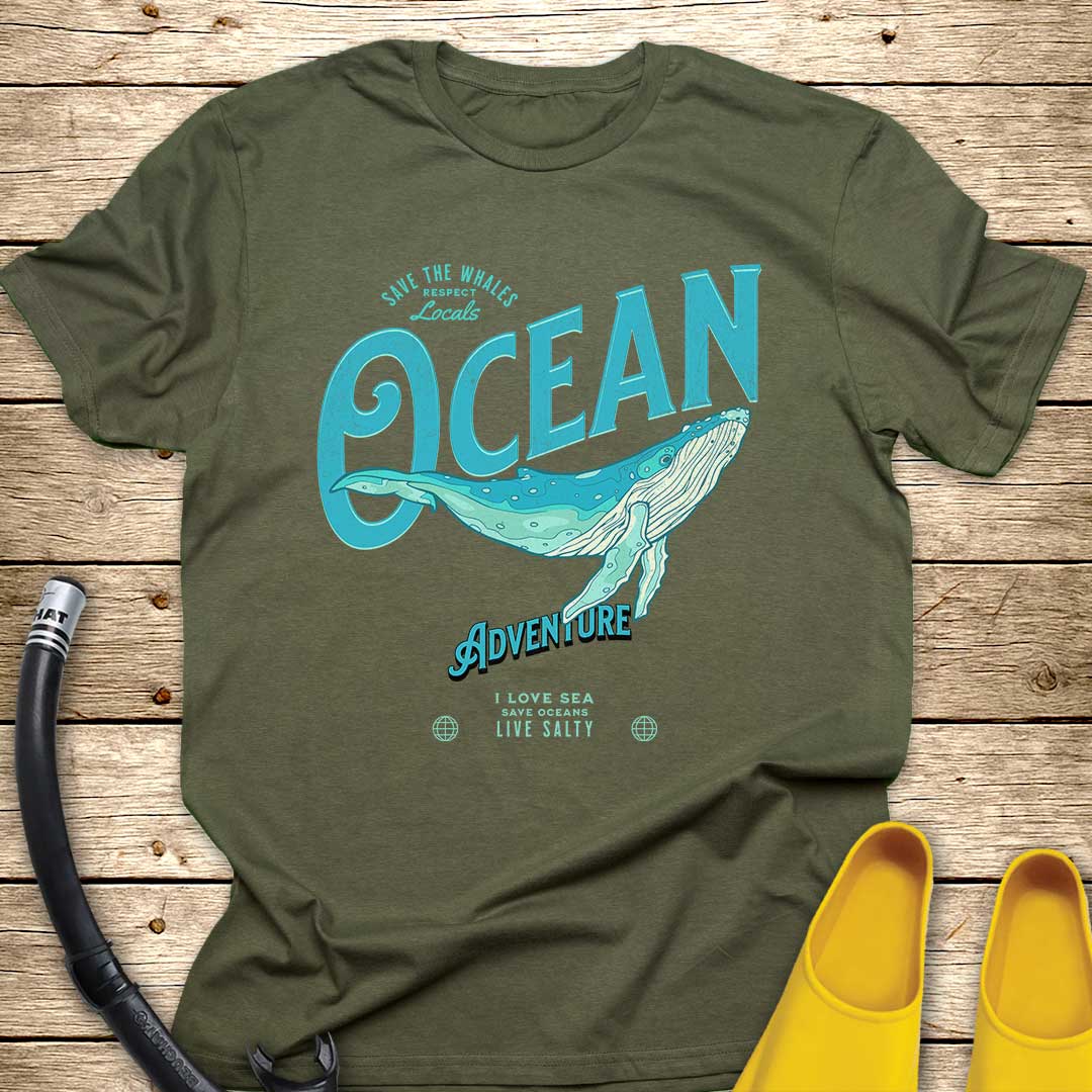 Humpback Whale Ocean T-Shirt