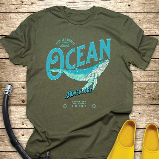 Humpback Whale Ocean T-Shirt