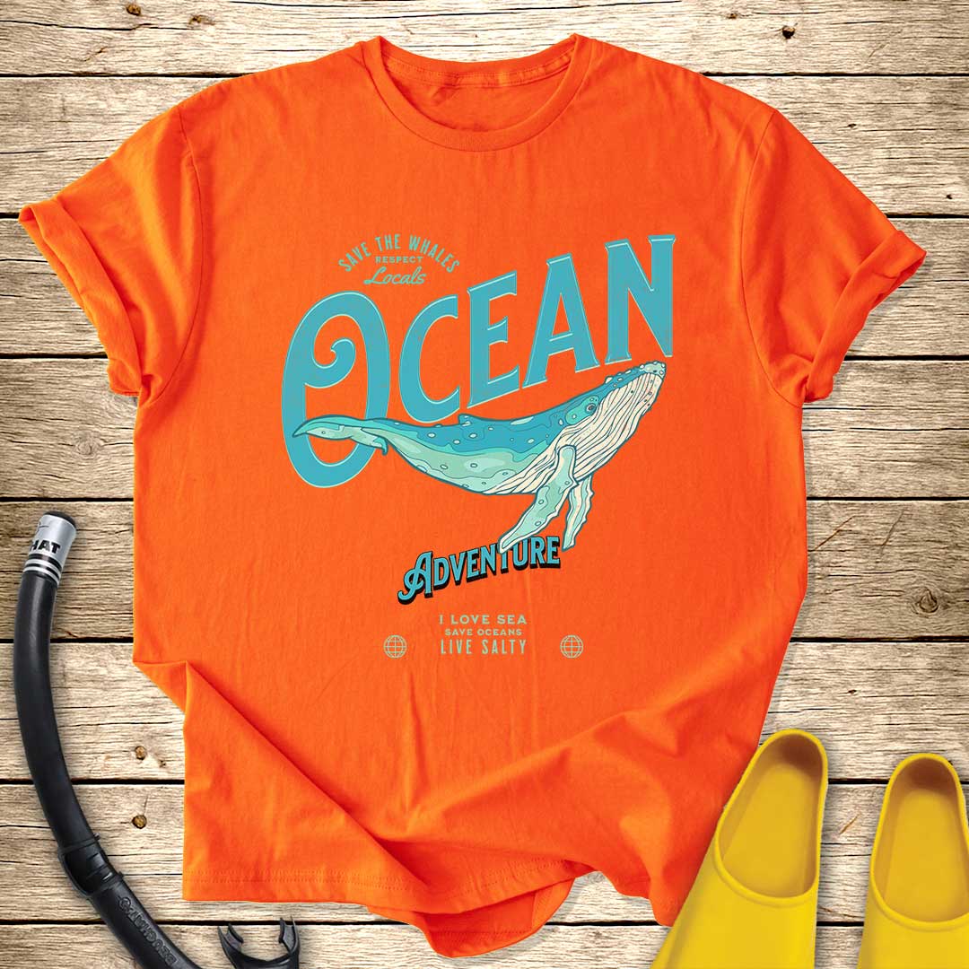 Humpback Whale Ocean T-Shirt