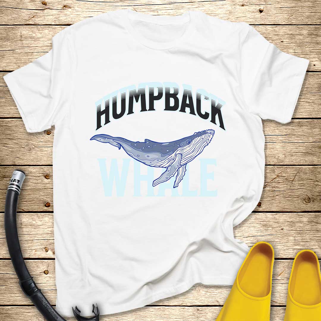 Humpback Whale T-Shirt — Ocean Marine Mammal Tee