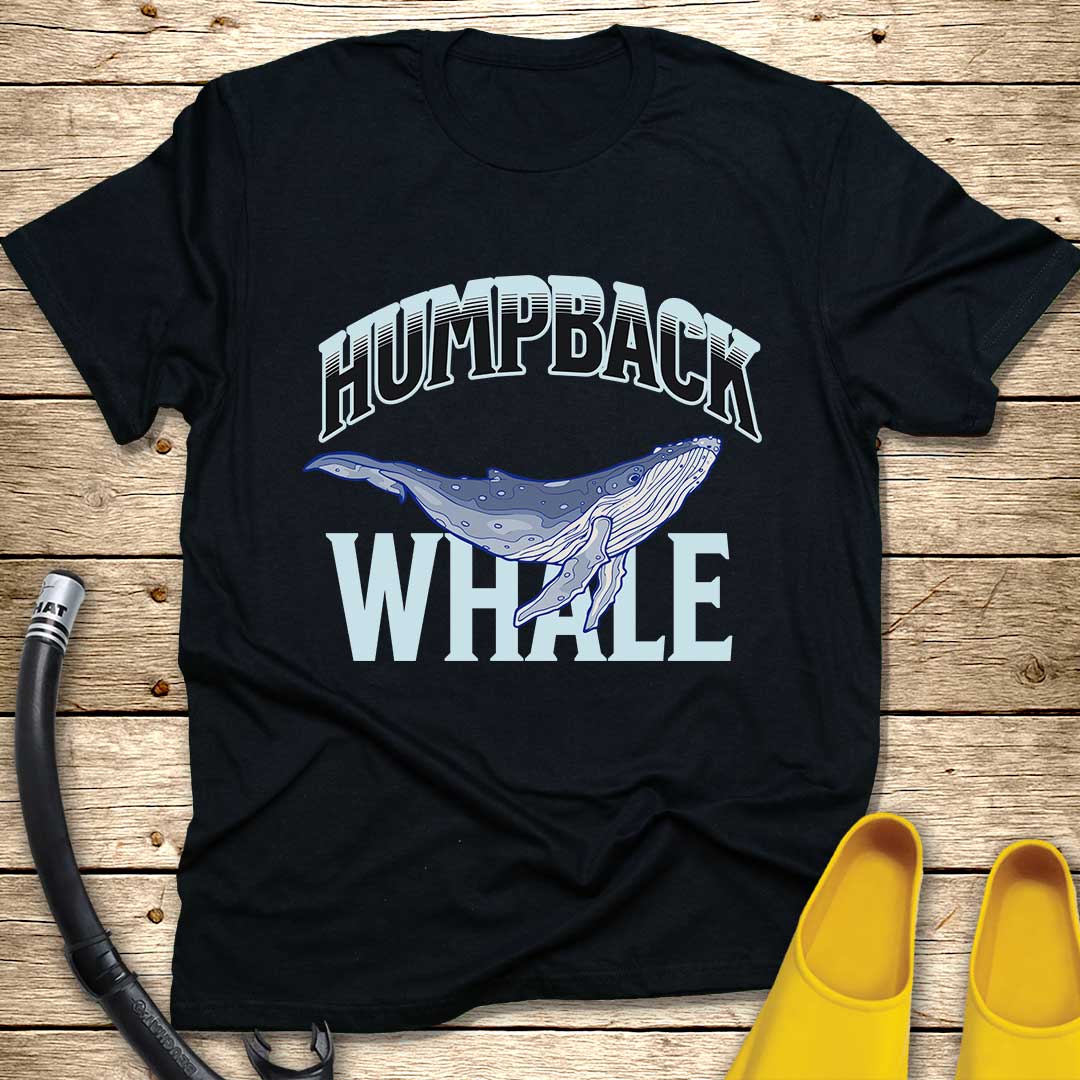 Humpback Whale T-Shirt — Ocean Marine Mammal Tee