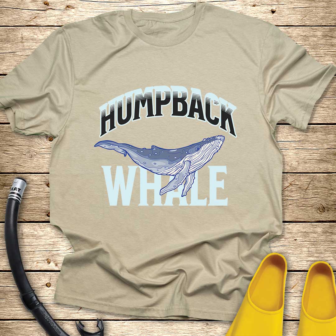 Humpback Whale T-Shirt — Ocean Marine Mammal Tee