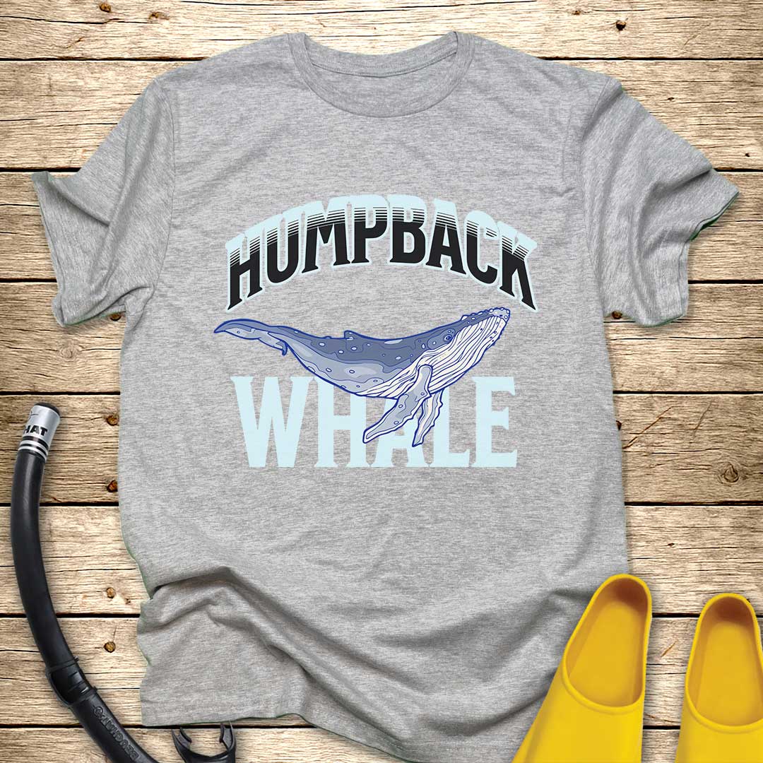 Humpback Whale T-Shirt — Ocean Marine Mammal Tee