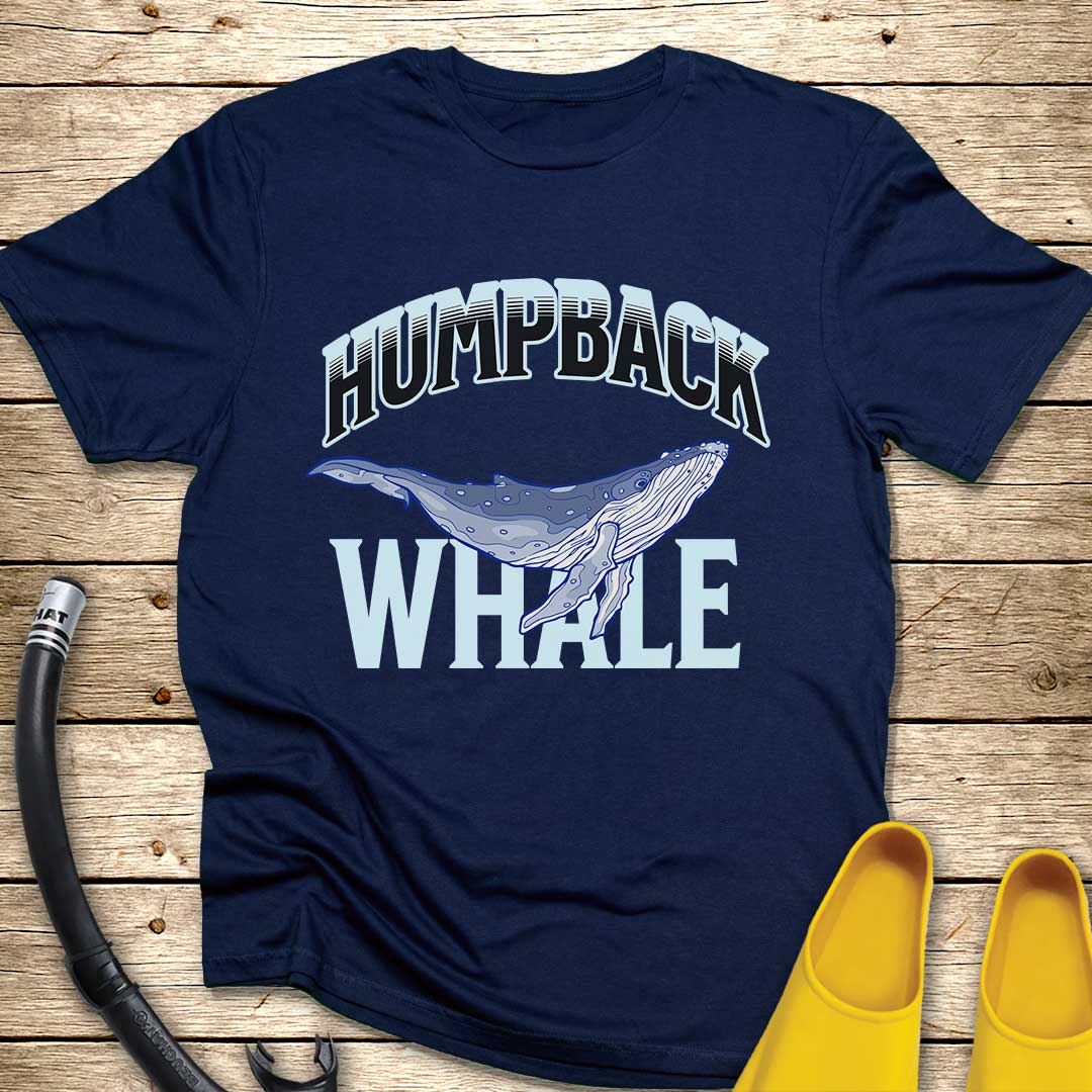 Humpback Whale T-Shirt — Ocean Marine Mammal Tee