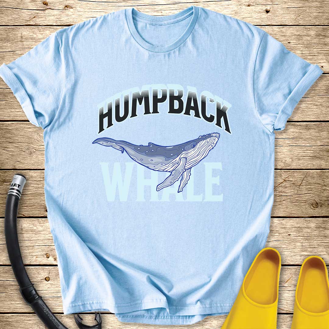 Humpback Whale T-Shirt — Ocean Marine Mammal Tee