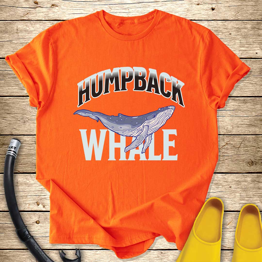 Humpback Whale T-Shirt — Ocean Marine Mammal Tee