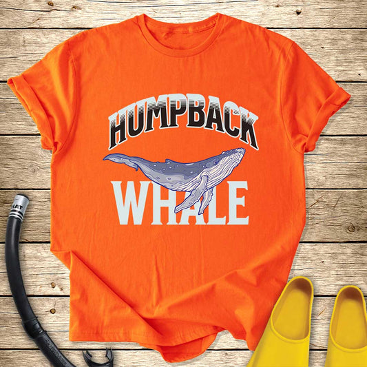 Humpback Whale T-Shirt — Ocean Marine Mammal Tee