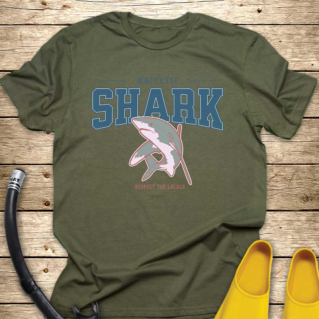 White Tip Shark T-Shirt