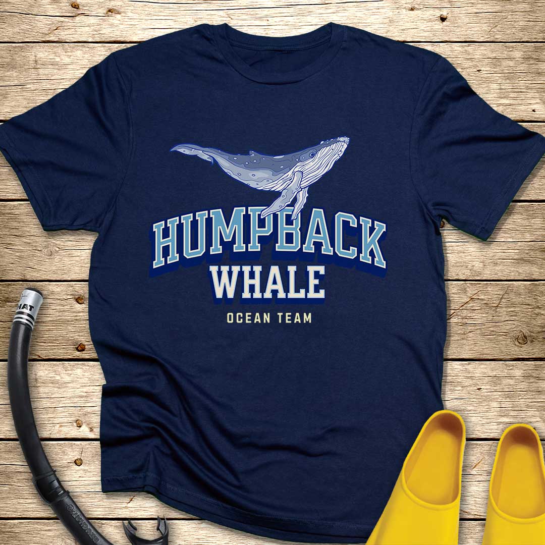Ocean Team T-Shirt — Coastal Crew Graphic Tee