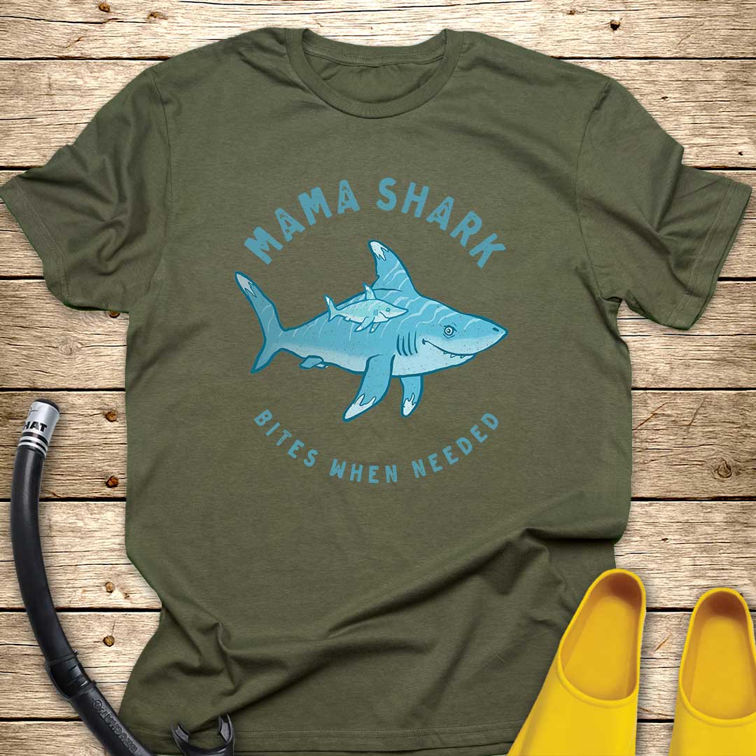Mama Shark of One T-Shirt