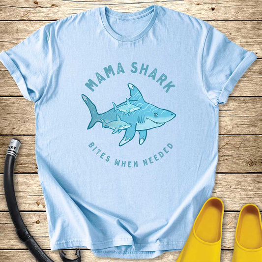 Mama Shark of Two T-Shirt