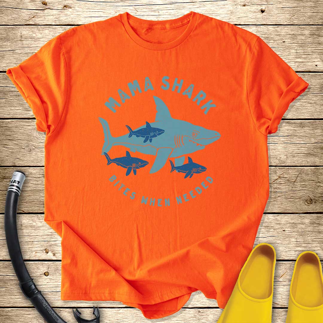 Mommy Shark of Three T-Shirt