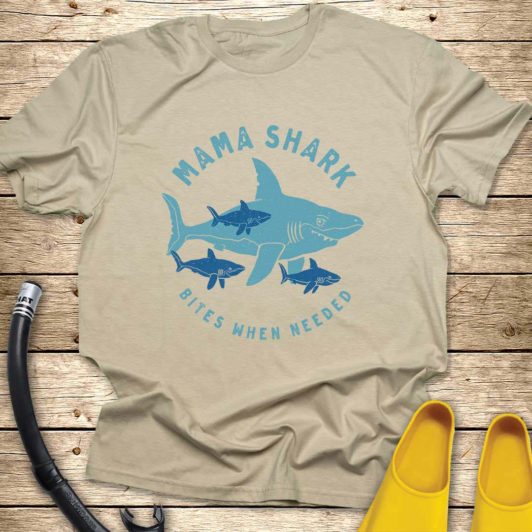 Mommy Shark of Three T-Shirt
