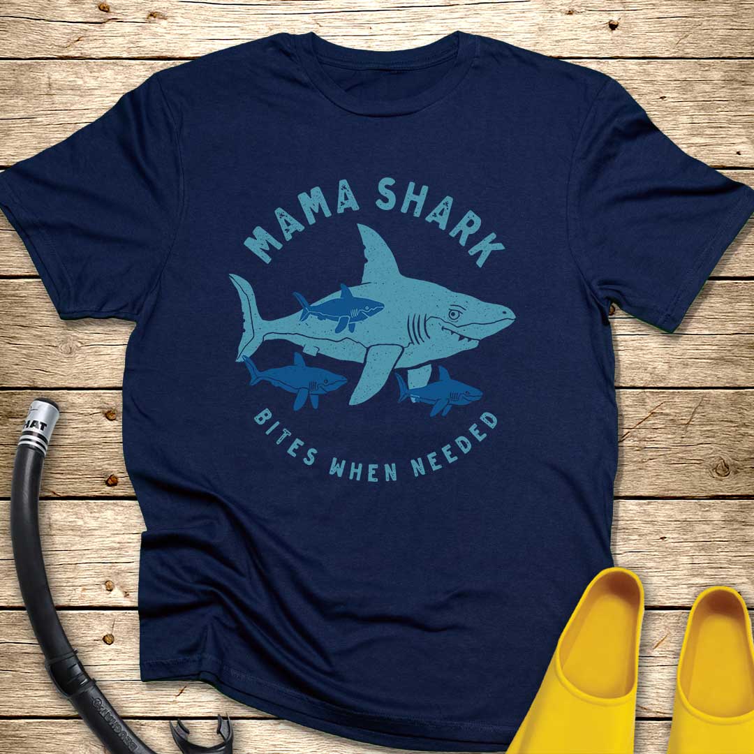 Mommy Shark of Three T-Shirt