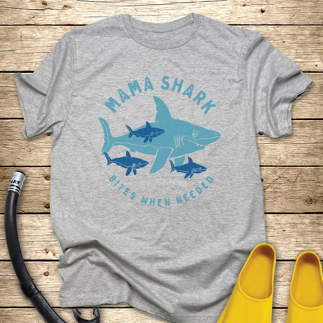 Mommy Shark of Three T-Shirt