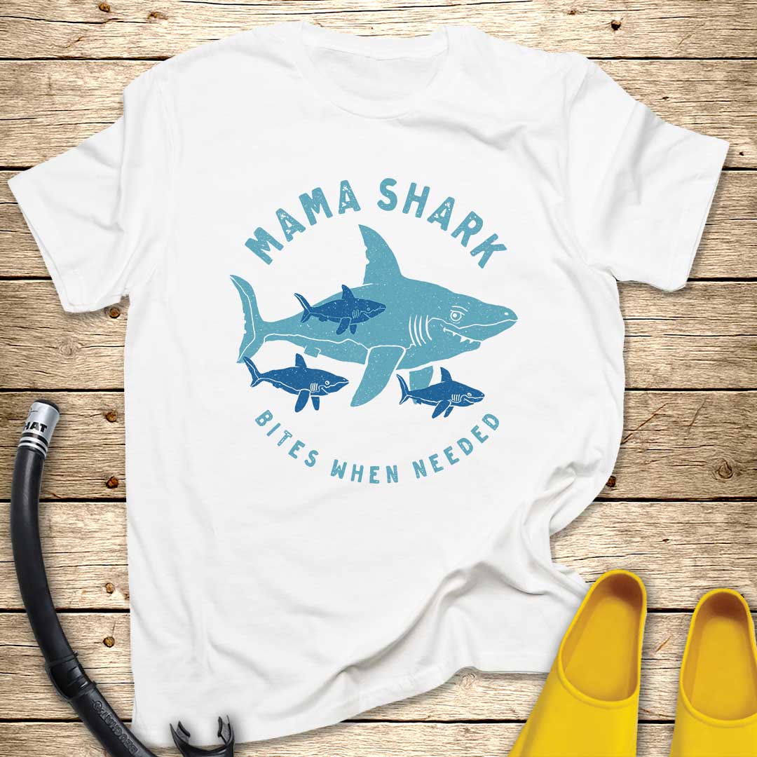 Mommy Shark of Three T-Shirt