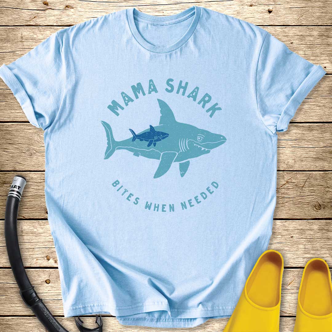 Mommy Shark of One T-Shirt