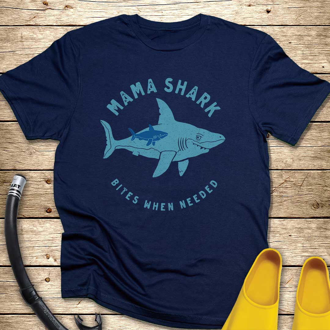 Mommy Shark of One T-Shirt