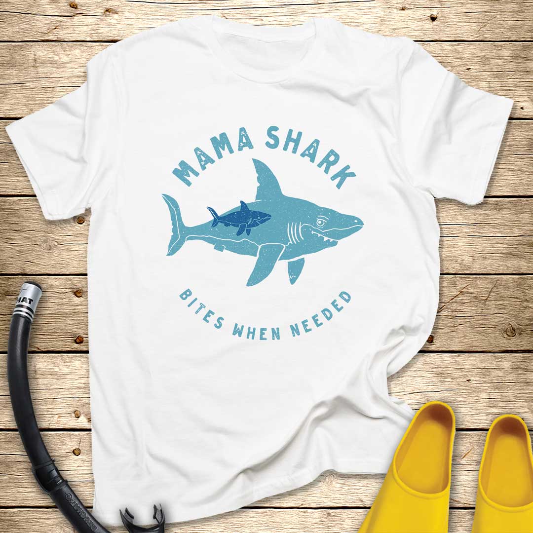 Mommy Shark of One T-Shirt