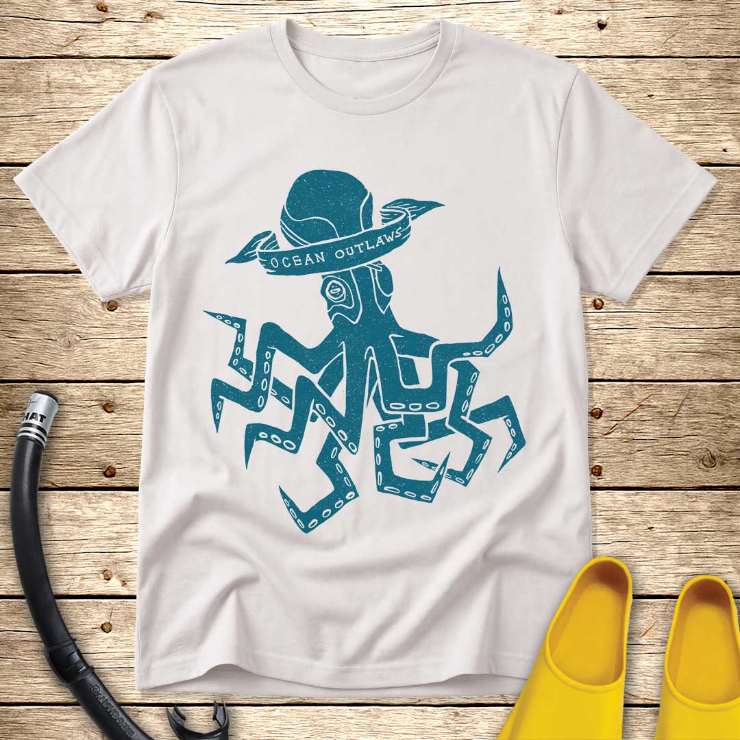 Ocean Outlaw Octopus T-Shirt