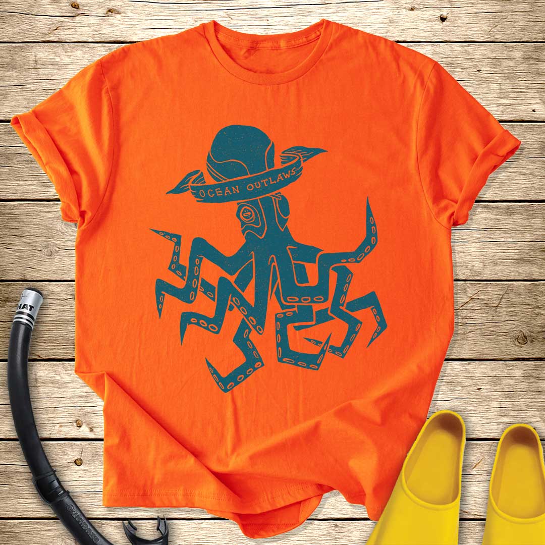 Ocean Outlaw Octopus T-Shirt