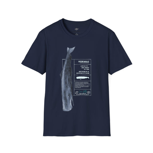 Spearm Whale Tee
