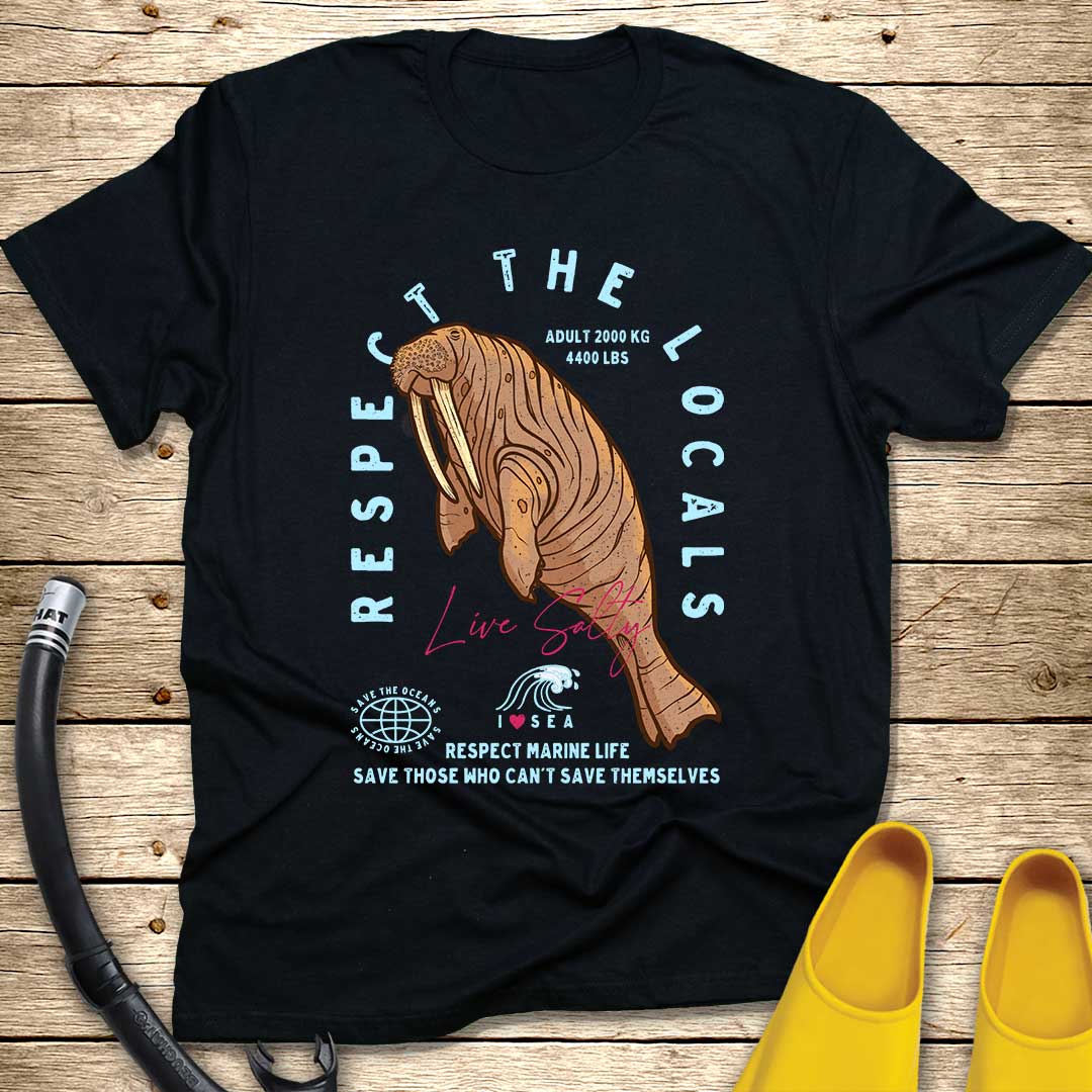 Respect Walrus T-Shirt