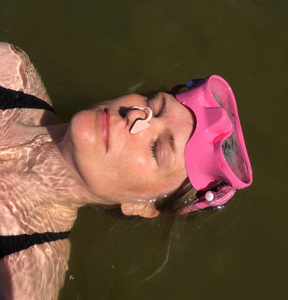 Libresub | Original Revolutionary Noseclip for Freediving, Spearfishing, Scuba Diving, Underwater photography, Triathlon Swimming & Other Water Sports | Best Under Mask Nose Clip for Hands-Free Equalization Underwater