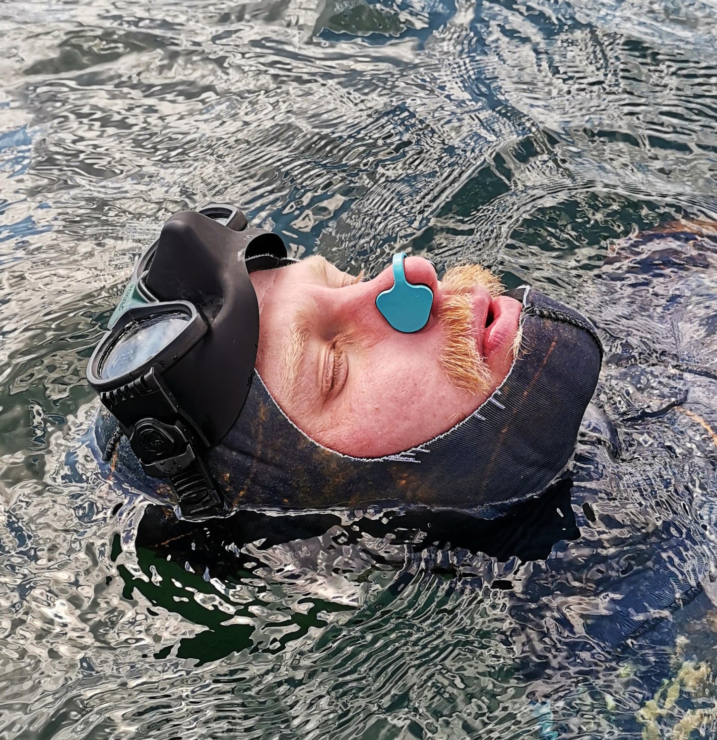 Libresub | Original Revolutionary Noseclip for Freediving, Spearfishing, Scuba Diving, Underwater photography, Triathlon Swimming & Other Water Sports | Best Under Mask Nose Clip for Hands-Free Equalization Underwater